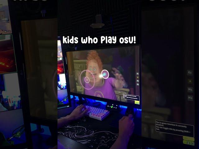 Osu! | kids vs men