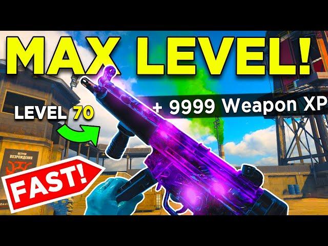 MAX LEVEL IN 1 HOUR! - MOST BROKEN WEAPON XP METHOD In Warzone Season 2 Update (Level Up Guns Fast)