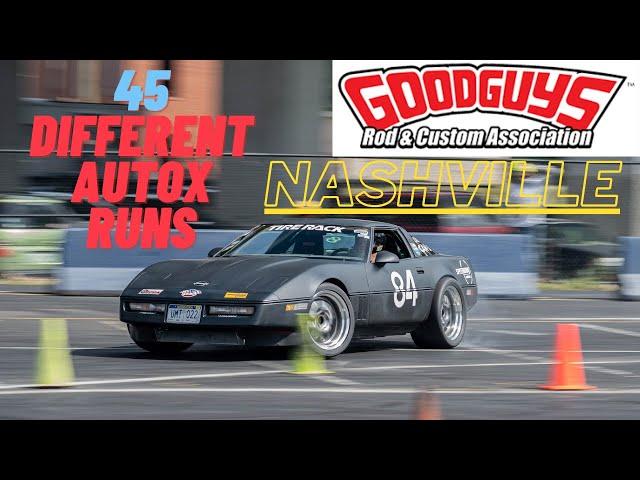 45 Different Vehicles, 45 Different Autocross Runs from Goodguys Nashville 2021