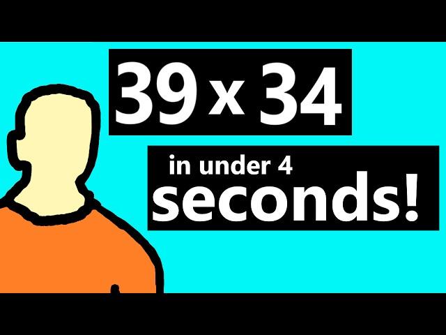 Fast Math Trick:: Multiply Two-Digit Numbers in Seconds!