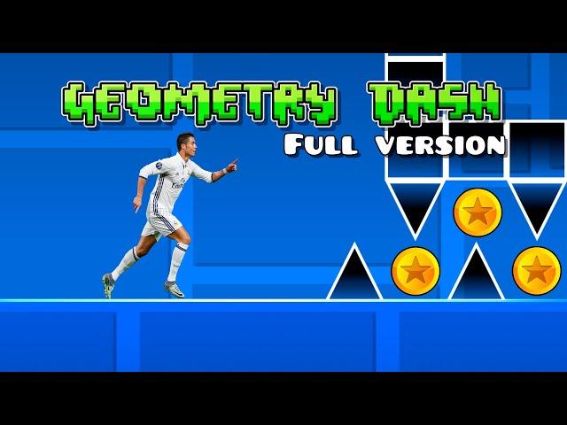 Cristiano Ronaldo Siuuu but it's Geometry Dash (Full Version)