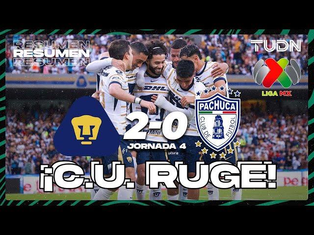 HIGHLIGHTS | Pumas 2-0 Pachuca | Liga Mx -AP2024 - J4 | TUDN