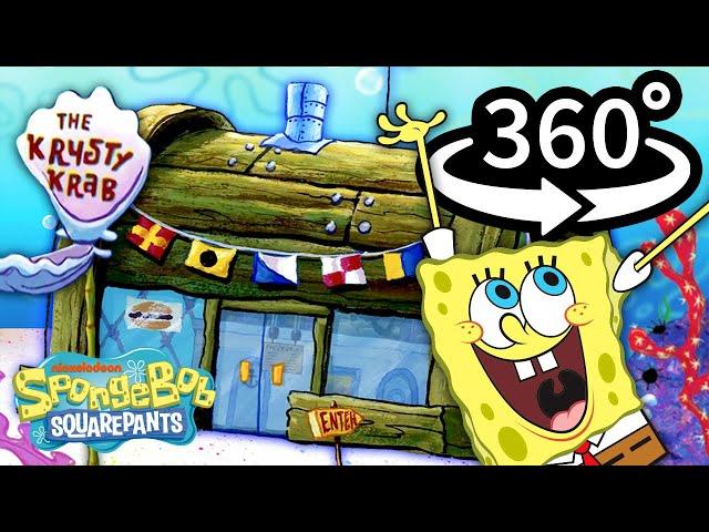 Take a 360° VR Tour of the Krusty Krab!  | SpongeBob