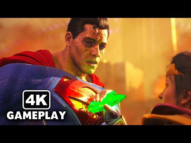 Superman vs Wonder Woman Epic Fight - Suicide Squad Kill The Justice League (PS5 4K 60FPS)