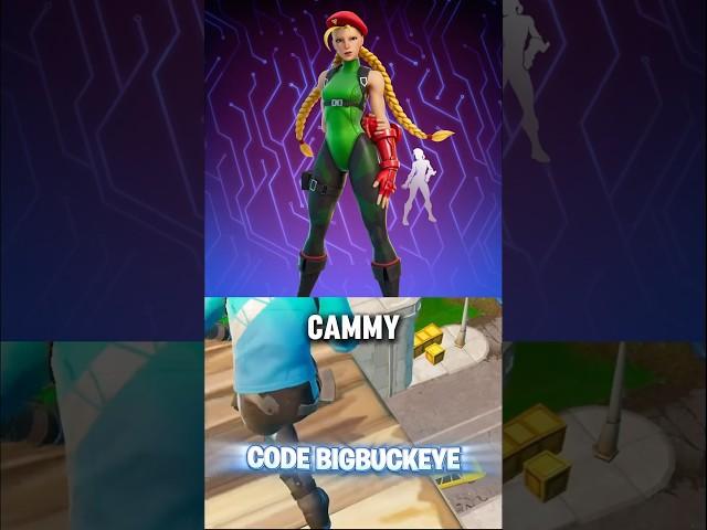 Will the EXCLUSIVE cammy skin ever return…? #fortnite #bigbuckeye