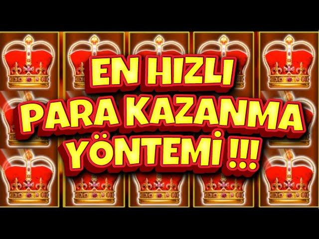  EN HIZLI PARA KAZANMA YÖNTEMİ !!!  SLOT OYUNLARI  40 SHINING CROWN 