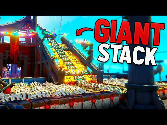 MILLIONS in LOOT STACKED on the BURNING BLADE! Everything at RISK! (Sea of Thieves)