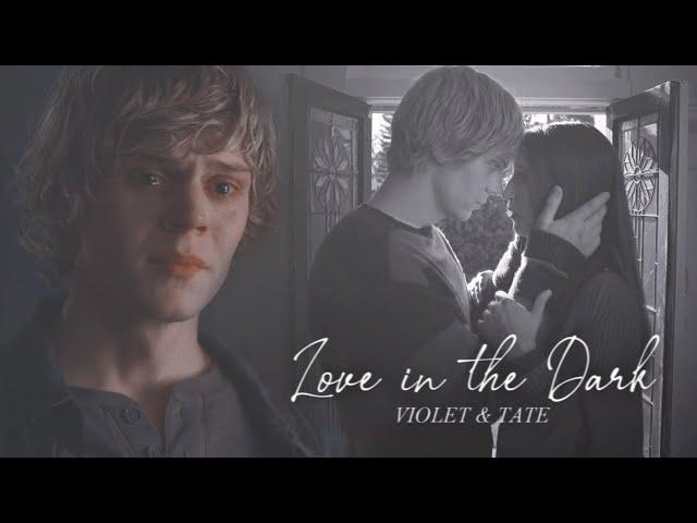 Tate & Violet • Love In The Dark • American Horror Story • HBD @daydreaminxedits