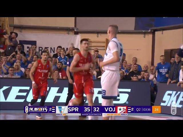 NLB ABA League 2 2023/24 highlights, Finals R2: Spartak Office Shoes – Vojvodina mts, (9.5.2024)