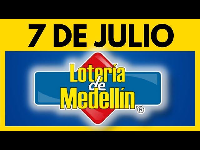 Resultado de la LOTERIA DE MEDELLIN del VIERNES 7 DE JULIO DE 2023 