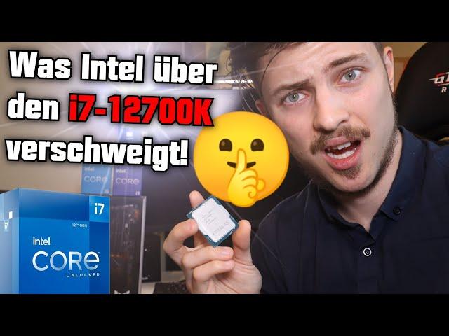 Was Intel über den i7-12700K verschweigt!  Fast so gut wie i9-12900K nur 200€ günstiger! Review