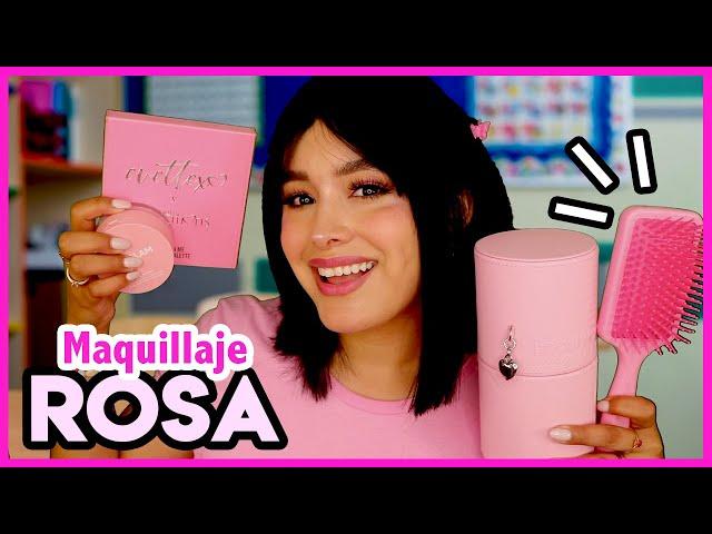 La morra OBSESIONADA con el ROSA  TE MAQUILLA en el SALÓN  I Ges ASMR