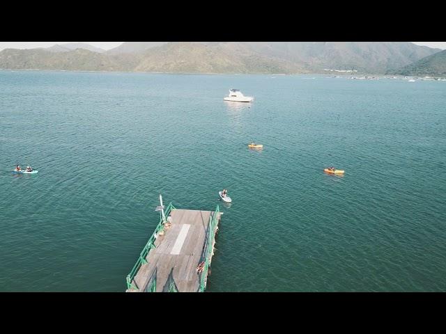 企嶺下海 Kei Ling Ha Hoi 航拍/渔排/海湾/獨木舟/DJI Aerial/Fish Raft/Beach/Canoe