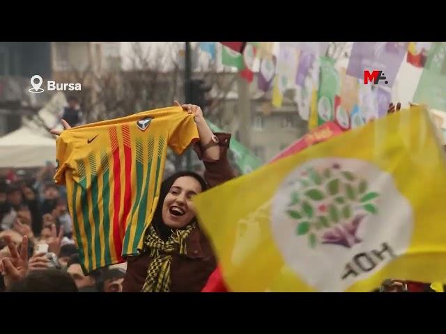 BURSADA  NEWROZ COŞKULU GEÇTİ