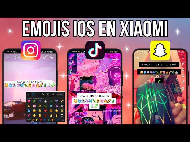 Emojis de iPhone en Xiaomi sin Aplicaciones 2020 MUY FACIL !