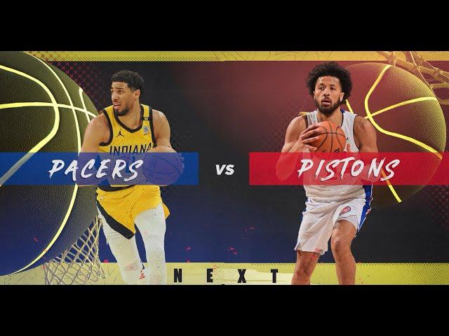 NBA INDIANA PACERS  vs DETROIT PISTONS  GAMEPLAY PS5