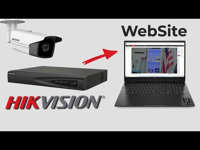 Hikvision NVR Streaming to a Website [ for Free ]