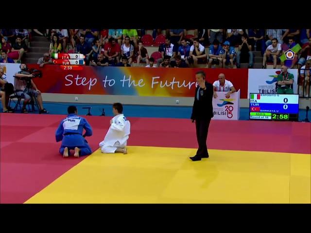 European Youth Olympic Festival Judo - Tibilisi - Day 2. #europeanjudo #judo #eyof. Vasi Fușle