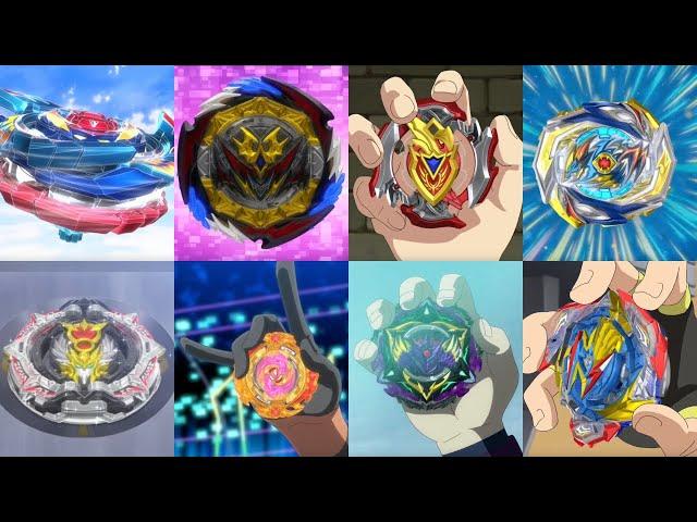 All Creations & Upgrades of Beyblades in Every Beyblade Burst Season 