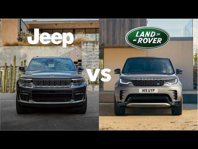 2021 Jeep Grand Cherokee L vs Land Rover Discovery! Luxury Off-Road SUVs Compared