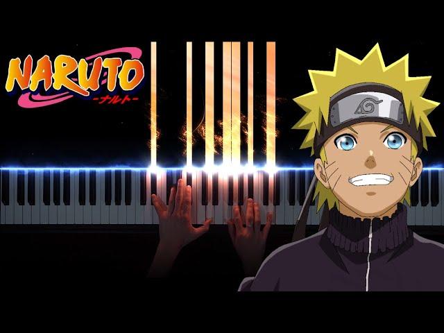 Naruto Ending 1 - Wind - piano version