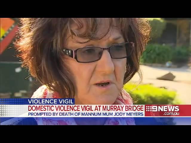 Domestic Violence Vigil | 9 News Adelaide