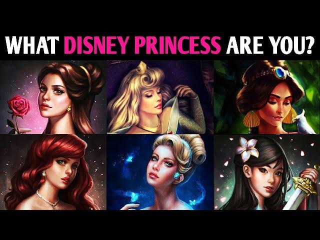 WHAT DISNEY PRINCESS ARE YOU? Personality Test Quiz - 1 Million Tests