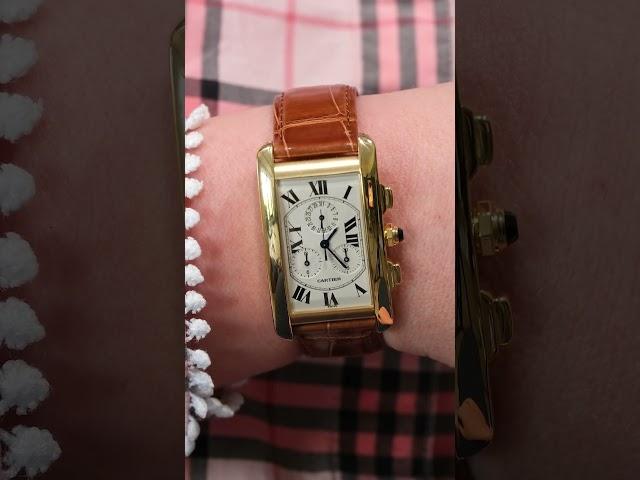 #Cartier Tank #Americaine XL 18ct Gents #Watch 1730