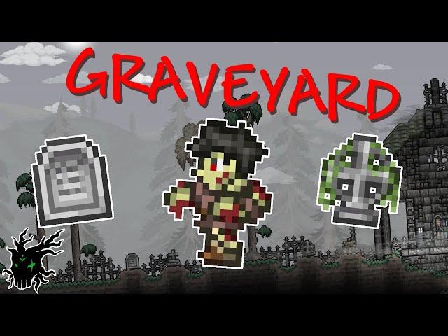 Terraria 1.4 Graveyard Minibiome! | Journey’s End