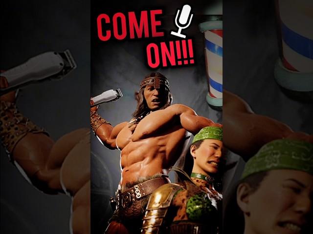 MK1: Fighting the REAL Conan ️ #mortalkombatgaming #gaming #conan #memes #random #clips #mk1