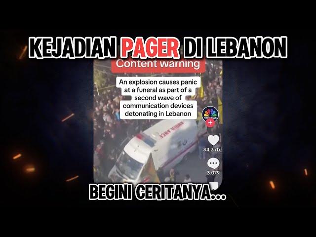 THE PAGER INCIDENT IN LEBANON WHICH IS AGAIN VIRAL