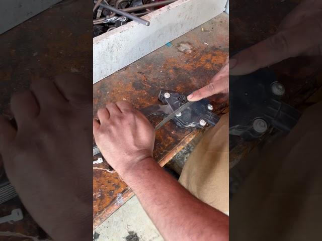 Accelerator pedal repair and cleaning #amazing #automobile 
