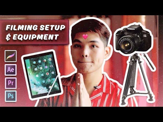 How I Film My Art Videos - Equipment and Softwares