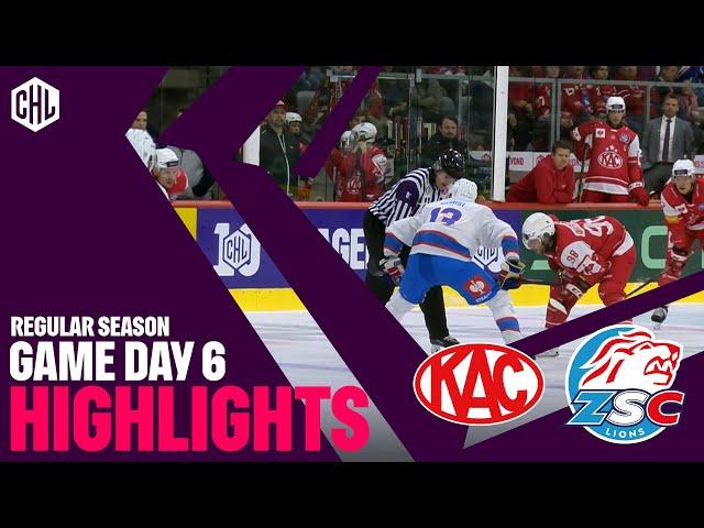 Highlights | KAC Klagenfurt vs ZSC Lions Zurich