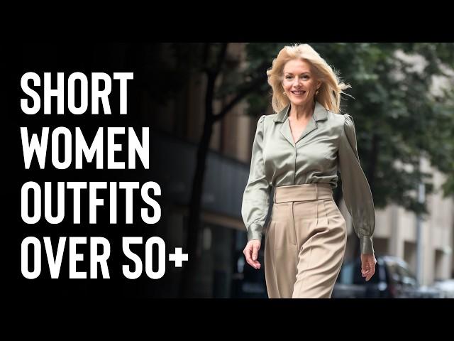 How To Dress if You Are a Short Woman Over 50+