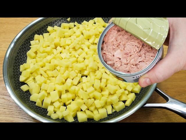 I use mashed potatoes and 1 egg! This recipe will drive you crazy! Family recipe! ASMR