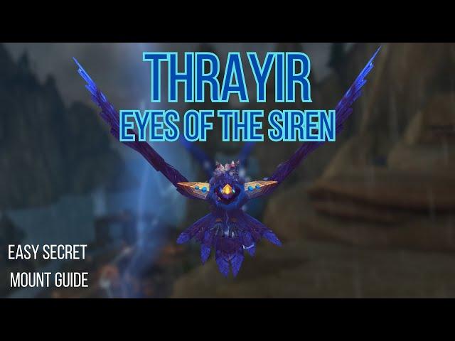 Thrayir, Eyes of the Siren Easy Secret Mount Guide | Stormcrow Mount | Siren Isle WoW TWW 11.0.7