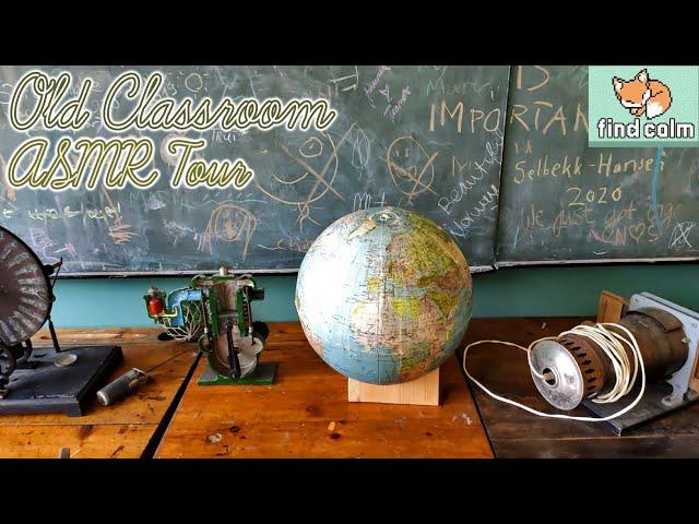 NORWAY (Unintentional) ASMR #4 ‍ Old Classroom Tour