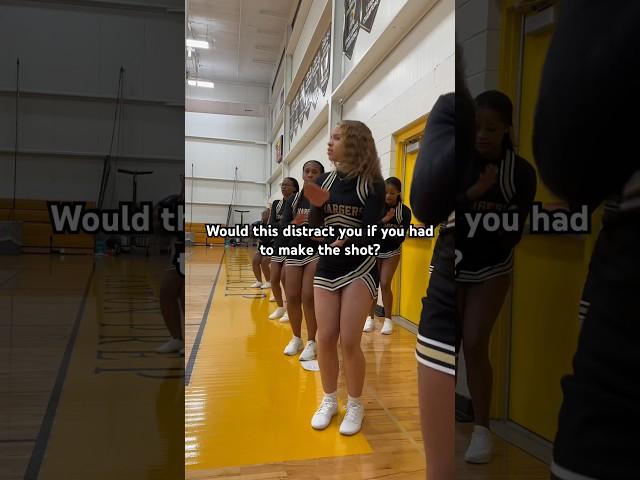 The pressure #basketball #basketballgame #cheer #highschoolbasketball #highschoolsports #explore