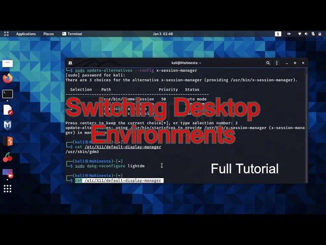 How to Change XFCE to GNOME in Kali Linux 2024