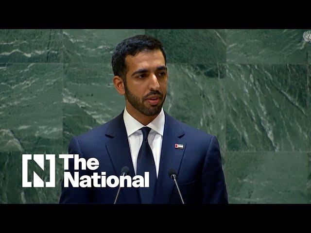 UAE Minister of State addresses world leaders at UN General Assembly