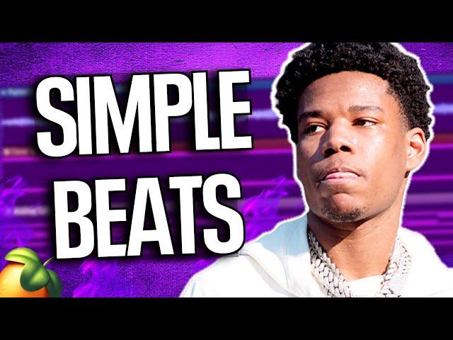 How To Make SIMPLE HARD Beats | FL Studio Tutorial