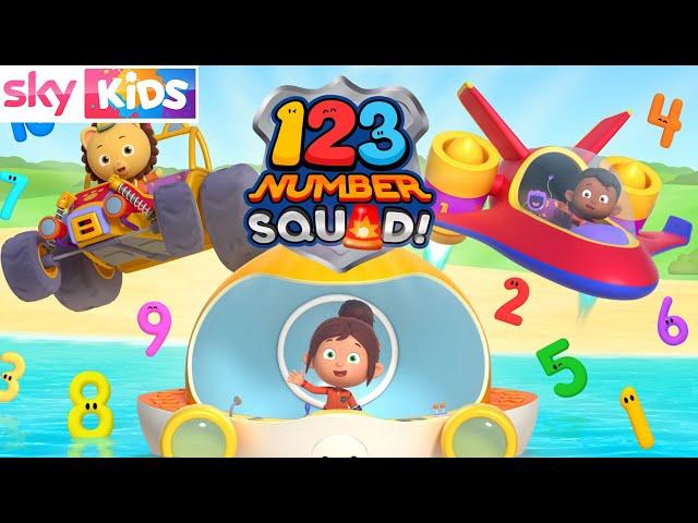 123 Number Squad - Captain Redbeard's Holiday - Sky Kids