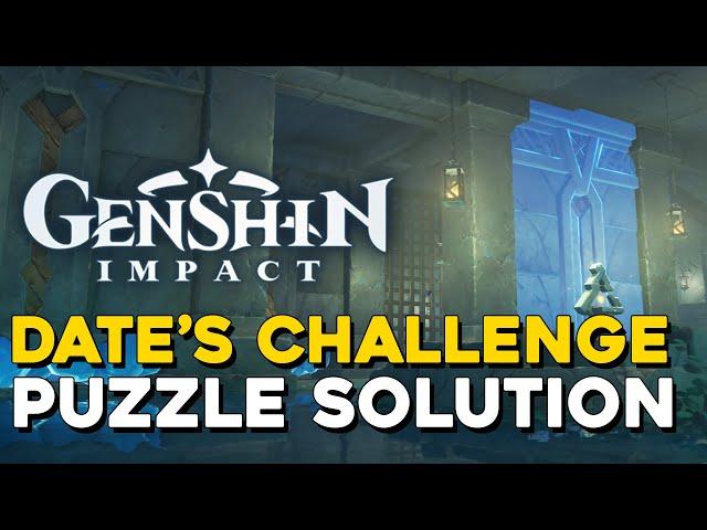 Genshin Impact Enkanomiya Date's Challenge Puzzle Solution (Underground Labyrinth Solution)