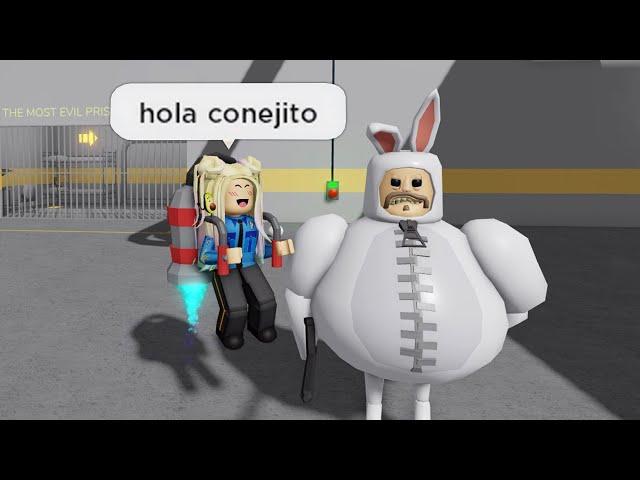 Escapa de BARRY CONEJO DE PASCUAS en Roblox!! Lyna Barry’s prison run