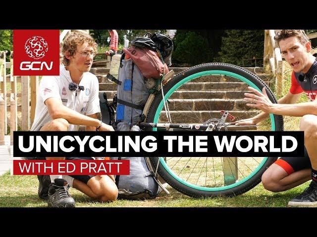 Around The World On A Unicycle! | GCN Meets Ed Pratt