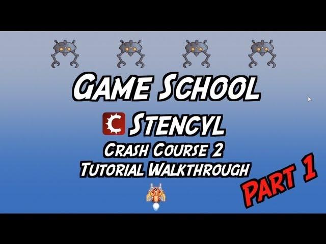 Game School - Stencyl Crash Course 2 - walkthrough tutorial part 1