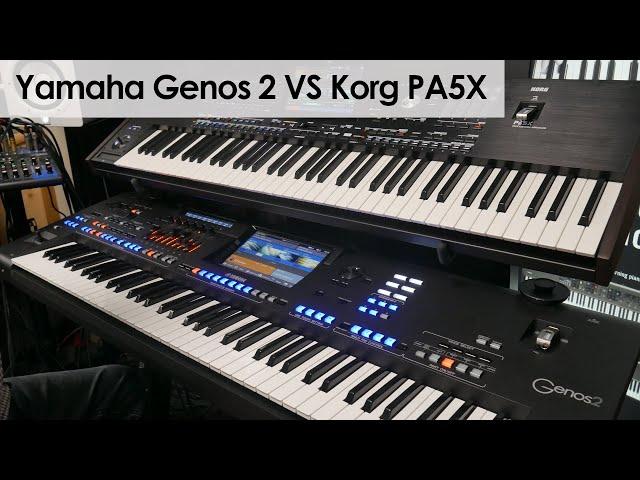 Yamaha Genos 2 Vs Korg PA5X - Sounds and Styles Comparison