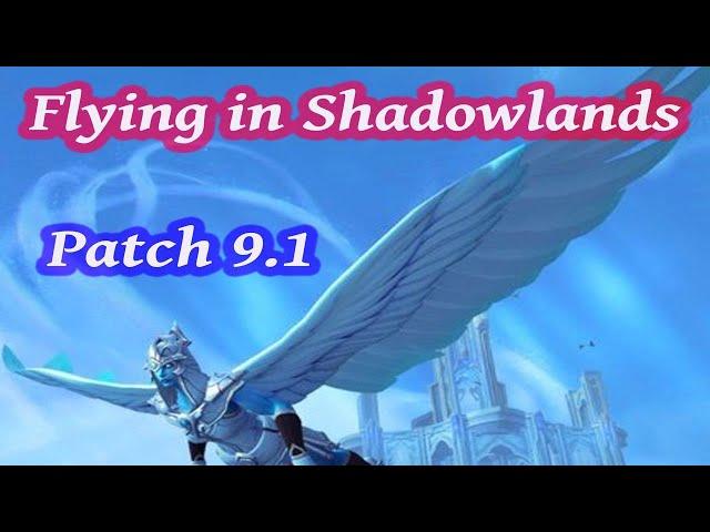 How to Obtain Flying in Shadowlands ~ World of Warcraft (PTR)