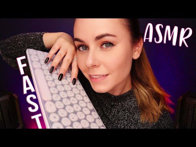 АСМР БЫСТРЫЕ ТРИГГЕРЫ ОТ КОТОРЫХ 99.99% ПРОМУРАШИТ  ASMR FAST TRIGGERS for 99.99% TINGLES